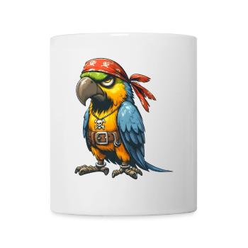 Pirate Parrot - Mug - white - Front
