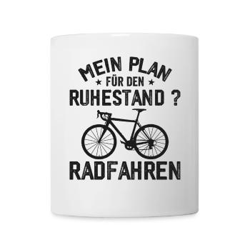 Retraite Vélo Cycliste Cadeau pour la retraite - Mug blanc - blanc - Devant