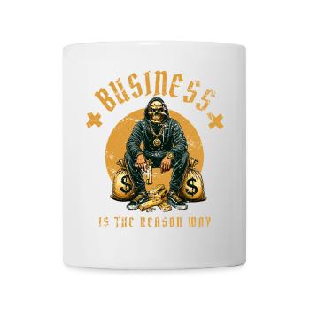 Vie de gangster - Mug blanc - blanc - Devant