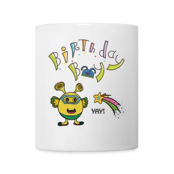 Birthday Boy Geburtstag - Tasse - Weiß - Vorne