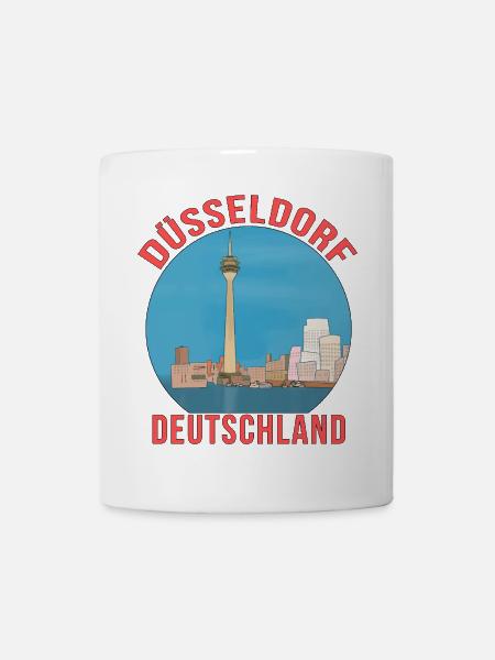 Düsseldorf Germany - Mug - white