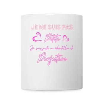 Je ne suis pas Petite Perfection - Mug blanc - blanc - Devant