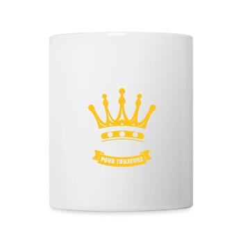 Papa Roi Pour Toujours – Je T’aime Papa - Mug blanc - blanc - Devant