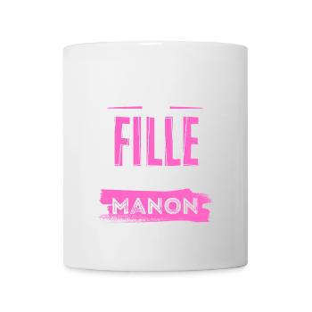 Fille Parfaite Manon - Mug blanc - blanc - Devant