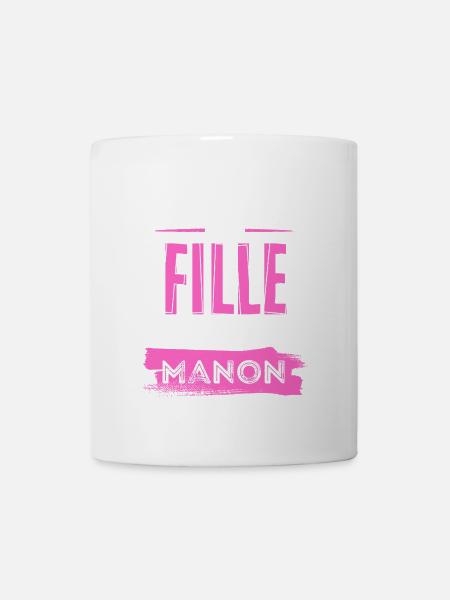 Fille Parfaite Manon - Mug blanc - blanc