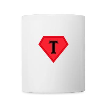 Super Tonton Emblème Diamant - Mug blanc - blanc - Devant