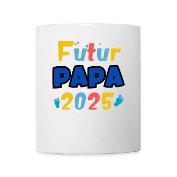 Future Dad 2025 Rainbow - Mug - white - Front