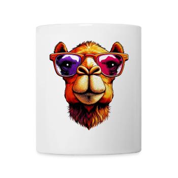 Chameau - Mug blanc - blanc - Devant