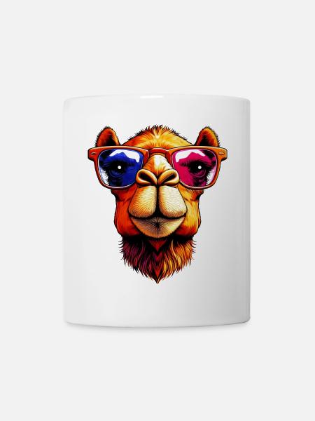 Chameau - Mug blanc - blanc