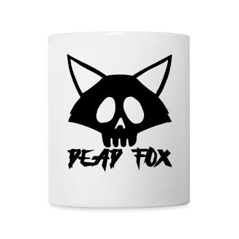 Black Fox Skull - Mug - white - Front