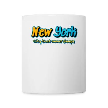 New York Graffiti City Nights - Mug - white - Front