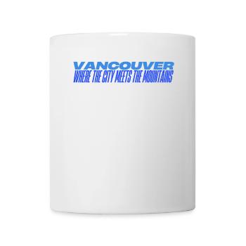 Pouls et Pics de la ville de Vancouver - Mug blanc - blanc - Devant