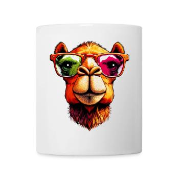 Kamel - Tasse - Weiß - Vorne