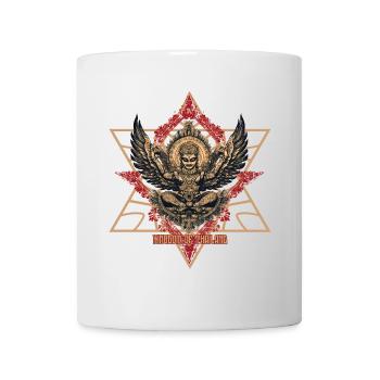 Emblème sacré ailé thaïlandais - Mug blanc - blanc - Devant