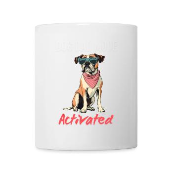 Mode Papa Chien activé - Mug blanc - blanc - Devant