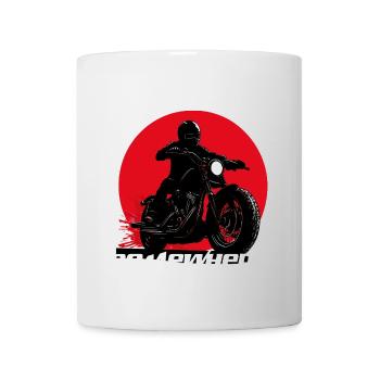 Ride O'Clock Biker - Tasse - Weiß - Vorne