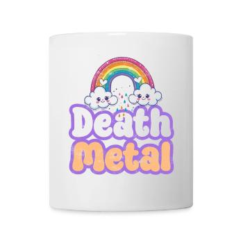 Death metal - Mug - white - Front