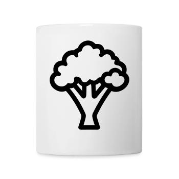Brokkoli - Tasse - Weiß - Vorne