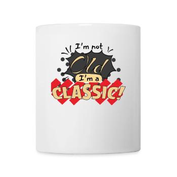 Old I'm a Classic Retro Logo - Mug - white - Front