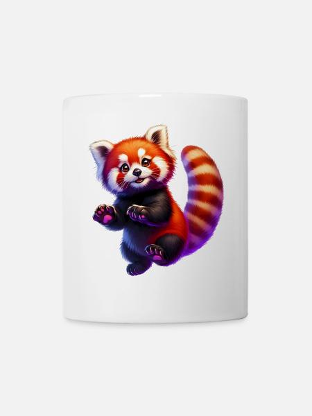 Kleiner Panda - Tasse - Weiß
