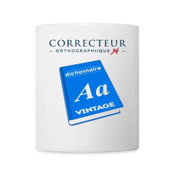 Spell checker - Mug - white - Front