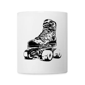 Roller Skates - Tasse - Weiß - Vorne