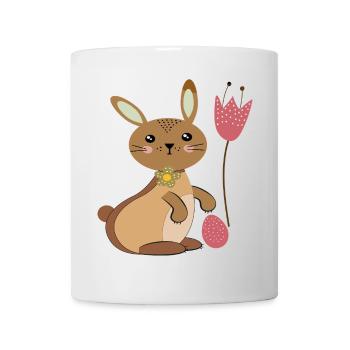 Osterhase - Tasse - Weiß - Vorne