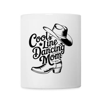 Line Dance Mom Line Dance Mom Cadeau - Mug blanc - blanc - Devant