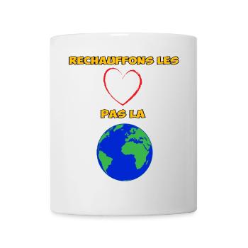 Let's warm hearts - Mug - white - Front