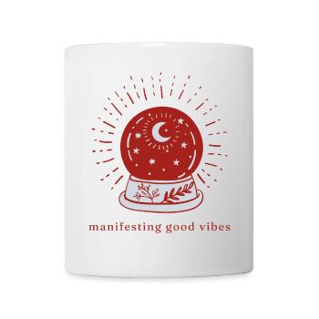 Manifesting – Crystal Ball Energy - Mug - white - Front