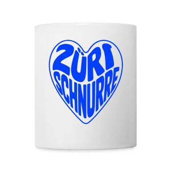 Züri ronronner - Mug blanc - blanc - Devant