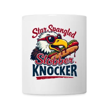 Star Spangled Slobber Knocker - Tasse - Weiß - Vorne