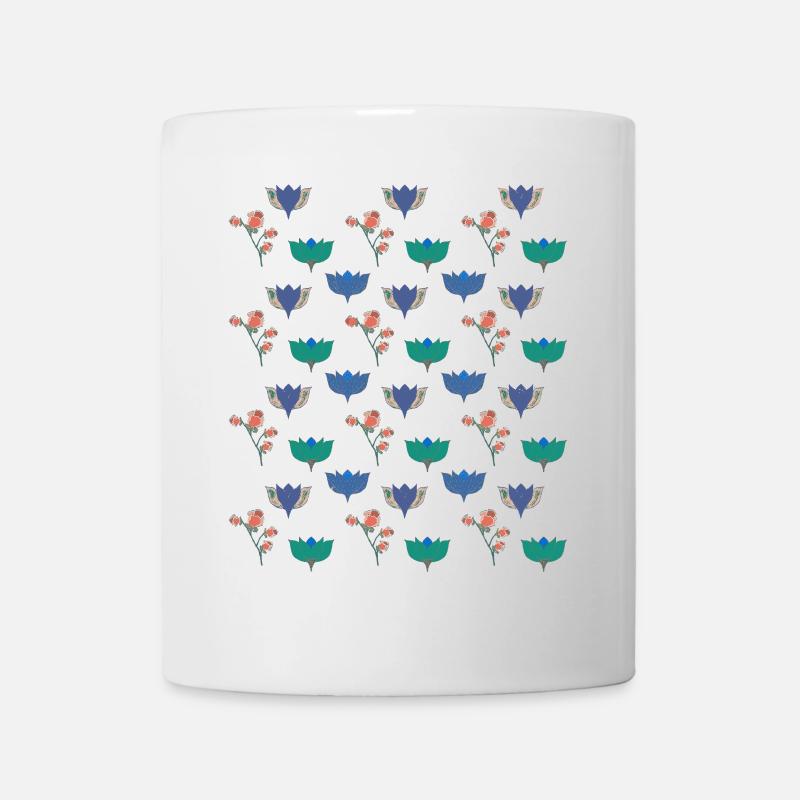 Garten Romantik - Tasse - Weiß