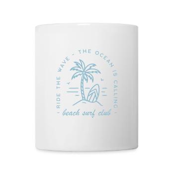 Club de surf plage océan humour surfeur aesthetic - Mug blanc - blanc - Devant
