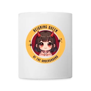 Cute Anime Little Devil Kawaii Queen Anime Style - Mug - white - Front