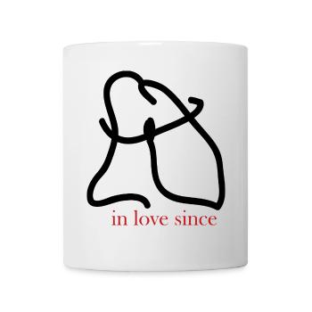 Verliebt - Tasse - Weiß - Vorne
