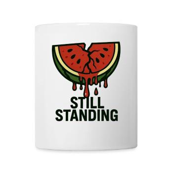 Pastèque - Toujours debout - Mug blanc - blanc - Devant