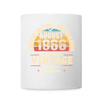 August 1966 Geburtstag August 1966 - August 1966 - Tasse - Weiß - Vorne