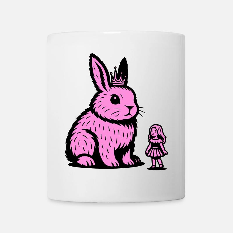 Hasenprinzessin - Tasse - Weiß