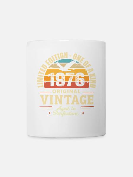 1976 Birthday Gift Vintage 1976 Retro 1976 - Mug - white