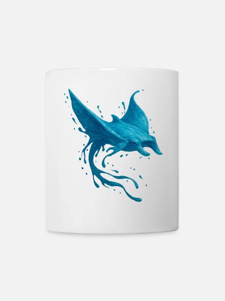Fluid Manta - Mug - white