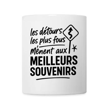 Illustration Éco-Responsable Nature - Mug blanc - blanc - Devant