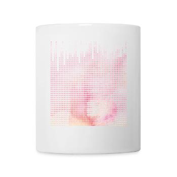 Abstract Pink Letter B Pixel Art - Mug - white - Front