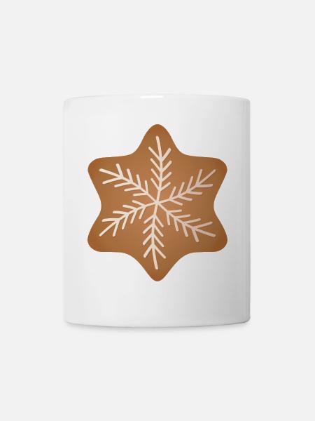 Lebkuchen Keks | Gingerbread cookies - Tasse - Weiß
