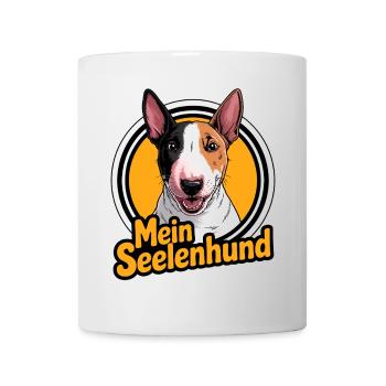 Minibullterrier - mein Seelenhund - Tasse - Weiß - Vorne