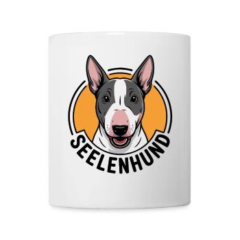 Minibullterrier - mein Seelenhund. Minibullterrier - Tasse - Weiß - Vorne