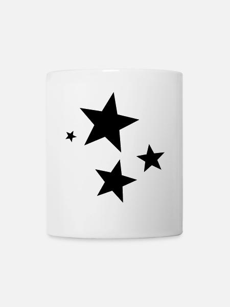 Etoiles - Mug blanc - blanc