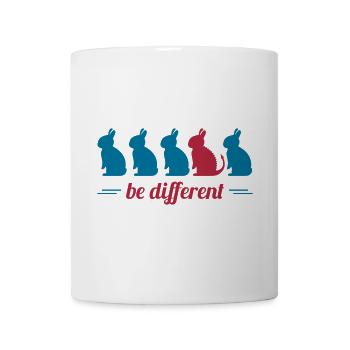 be different lapins Hare Easter bunny bunny - Mug blanc - blanc - Devant