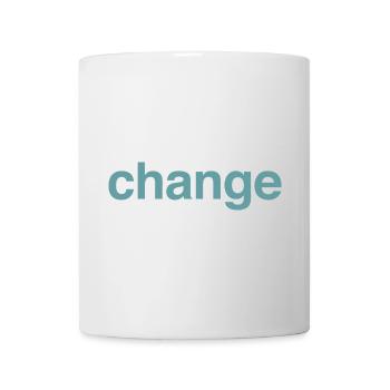 Change - Mug - white - Front