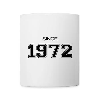 cadeau d'anniversaire 1972 - Mug blanc - blanc - Devant